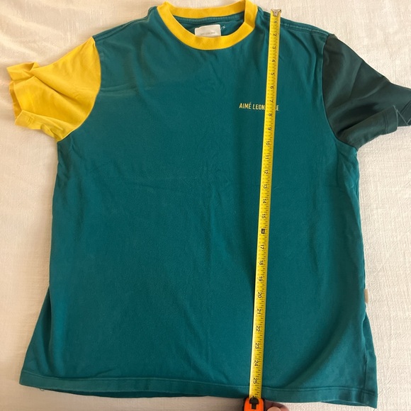 Aime Leon Dore retro colorblock short sleeve t shirt top medium - Picture 6 of 8